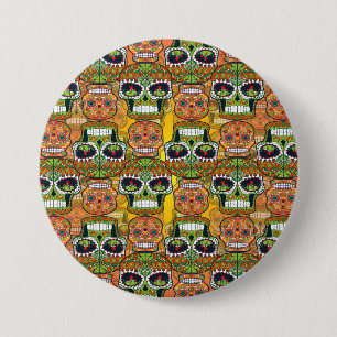 Sugar Skulls 7.5 Cm Round Badge