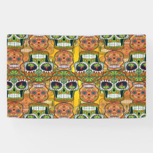 Sugar Skulls Banner