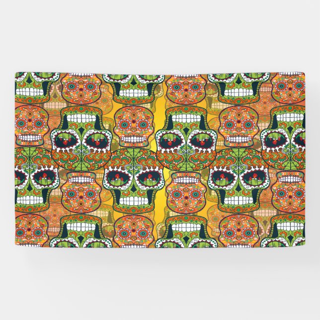 Sugar Skulls Banner (Horizontal)