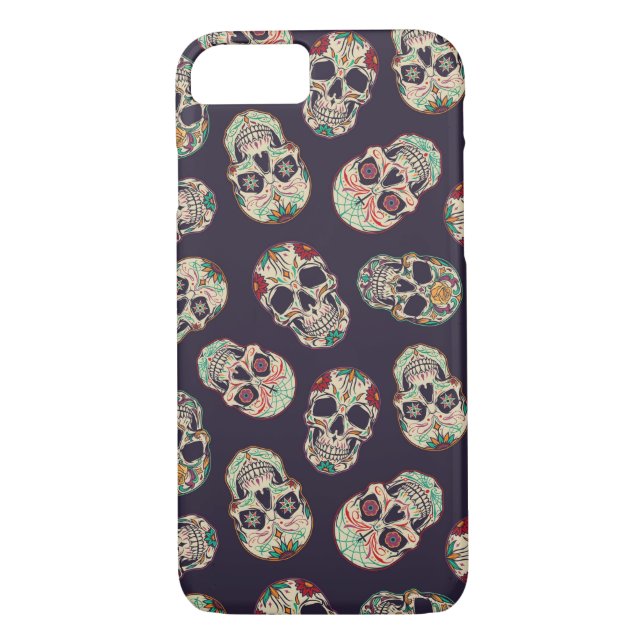 Sugar Skulls Case-Mate iPhone Case (Back)