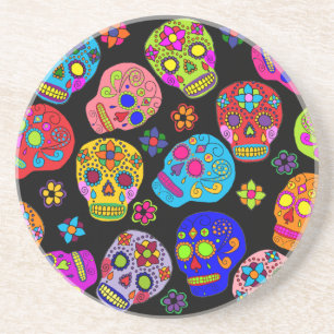 Sugar Skulls Coaster