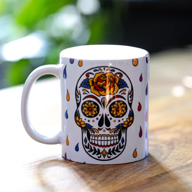 Sugar Skulls Coffee Mug (Creator Uploaded)