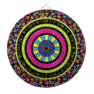 Sugar Skulls Dartboard