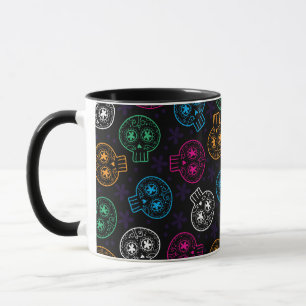 Sugar Skulls Day of the Dead Calaveritas Mug