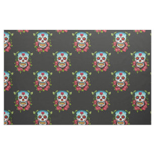 Sugar Skulls Fabric