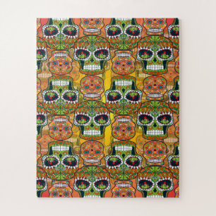 Sugar Skulls Jigsaw Puzzle