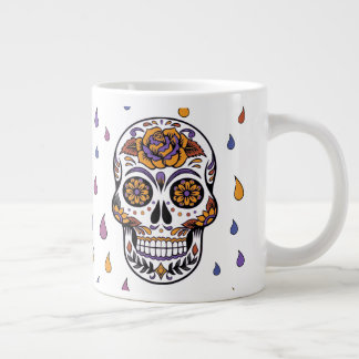 Sugar Skulls Large Coffee Mug