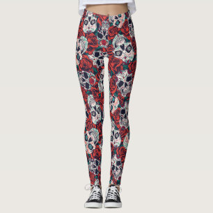 Sugar Skulls Leggings