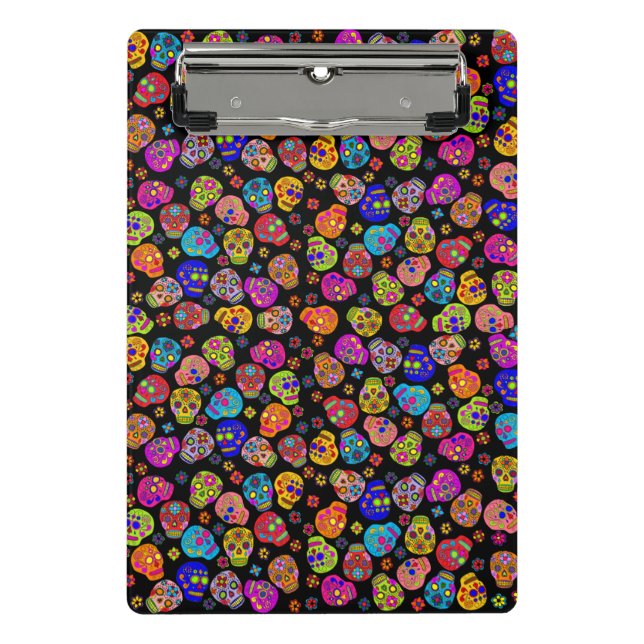 Sugar Skulls Mini Clipboard (Front)
