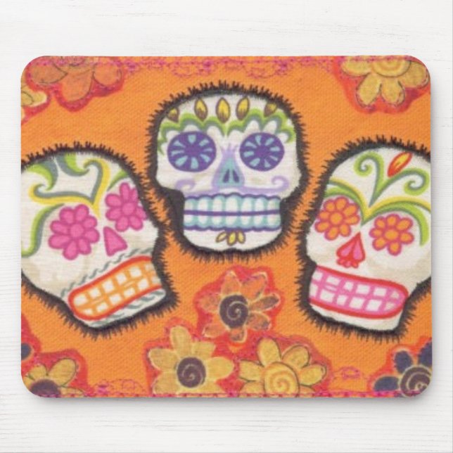 Sugar Skulls Mousepad (Front)