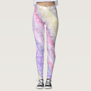 Sugar Skulls Pastel Leggings