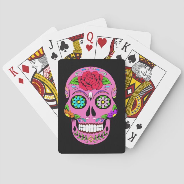 Sugar Skulls Playing Cards (Back)