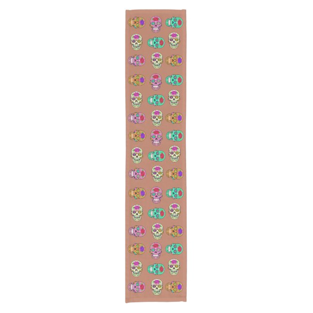 Sugar Skulls Table Runner (Front)