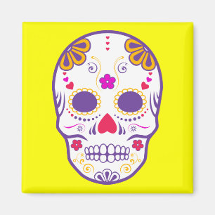 sugar skullz : 1 magnet