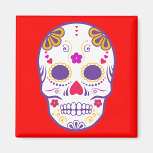 sugar skullz : 1 magnet