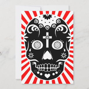 sugar skullz invitation