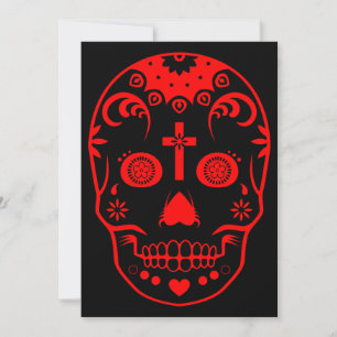 sugar skullz invitation