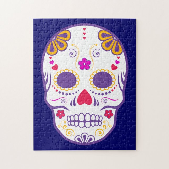 sugar skullz jigsaw puzzle (Vertical)