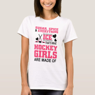 sugar spice and everything ice girls hockey T-Shirt