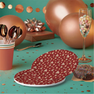 Sugar & spice Christmas! Paper Plate