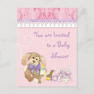 Sugar & Spice, Girl Baby Shower Invitation