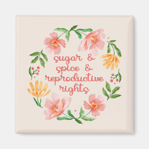 Sugar & Spice & Reproductive Rights III Magnet