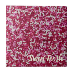 Sugar sprinkles colourful baking crystals gift tile