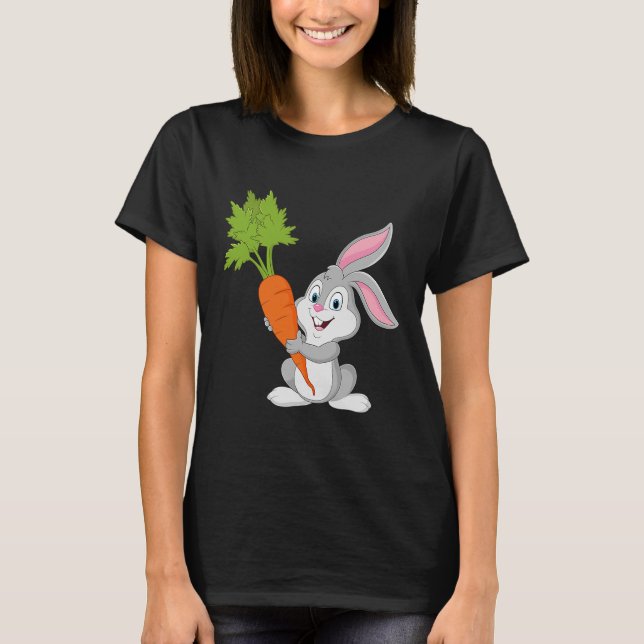 Sugar sweet Easter bunny Easter T-Shirt (Front)