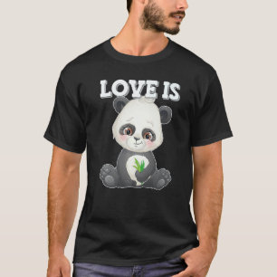 Sugar Sweet Panda   T-Shirt