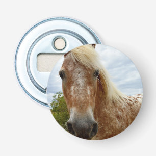 Sugar The Appaloosa Horse, Magnetic Bottle Opener. Opener