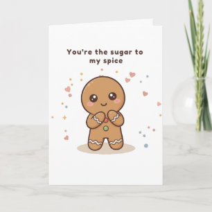 Sugar to My Spice Puchi Dōshi Gingerbread Card