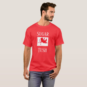 Sugar Tush Valentine's Day Men's Holiday Gift T-Shirt