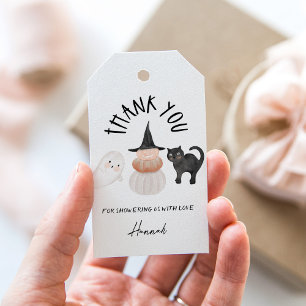 SUGARBOO Halloween Baby Shower Favour Tag