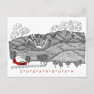 Sugarbush Vermont Postcard