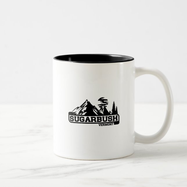 Sugarbush Vermont Two-Tone Coffee Mug (Right)