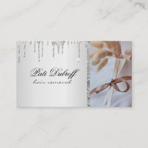 Sugaring Hair Removal Sugaring Beauty Salon Spa Business Card