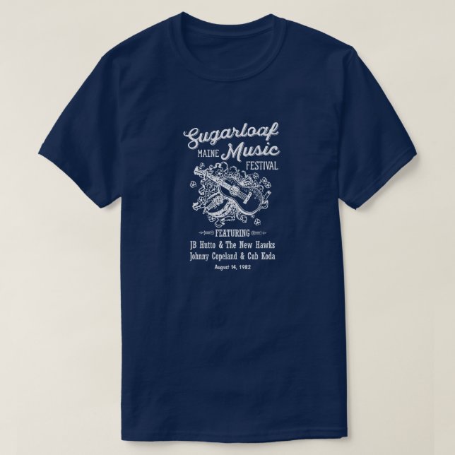 Sugarloaf Maine Music Festival T-Shirt (Design Front)