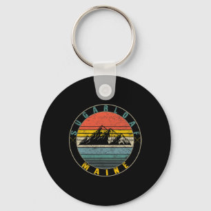 Sugarloaf Maine Skiing Mountain Snowboarding Ski W Key Ring