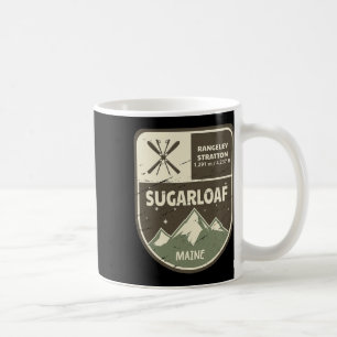Sugarloaf Maine Skiing Vintage Coffee Mug
