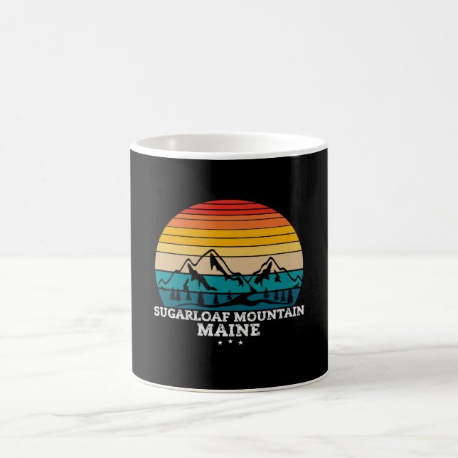 SUGARLOAF MOUNTAIN MAINE COFFEE MUG (Center)