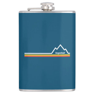 Sugarloaf Mountain, Maine Hip Flask