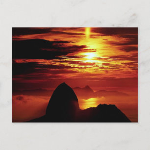 Sugarloaf Mountain, Rio de Janeiro, Brazil Postcard