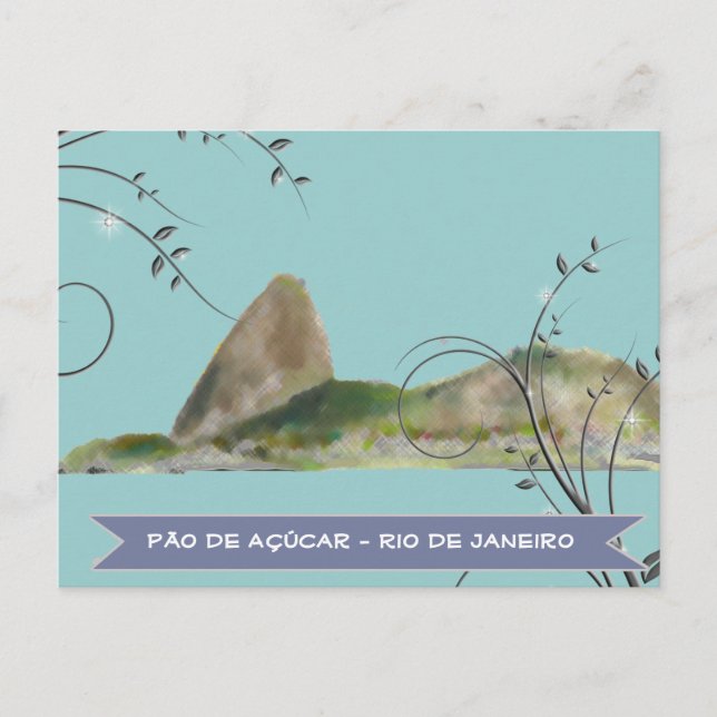 sugarloaf mountain, rio de janeiro postcard (Front)