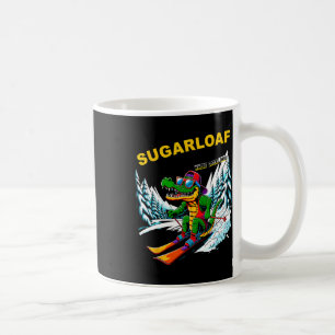 Sugarloaf Mountain Winter Sports Enthusiast Alliga Coffee Mug