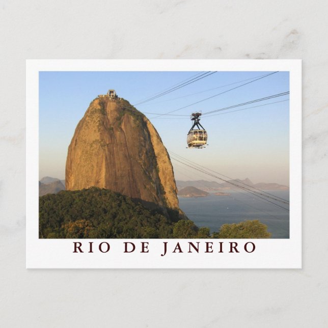 "Sugarloaf, Rio de Janeiro" postcard (Front)