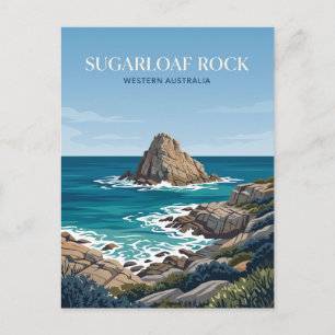 Sugarloaf Rock Dunsborough Australia Postcard