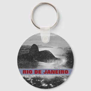 SugarLoaf rock mountain ~ Rio . Brasil Key Ring