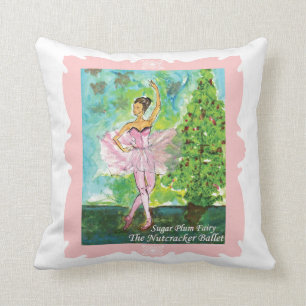 Sugarplum Fairy Nutcracker Ballet cushion