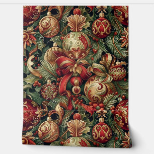 Sugarplum Sparkle Christmas Wallpaper