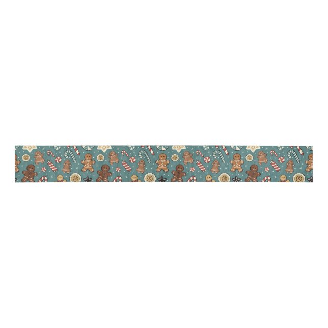 Sugarplum Swirls Grosgrain Ribbon (Front)